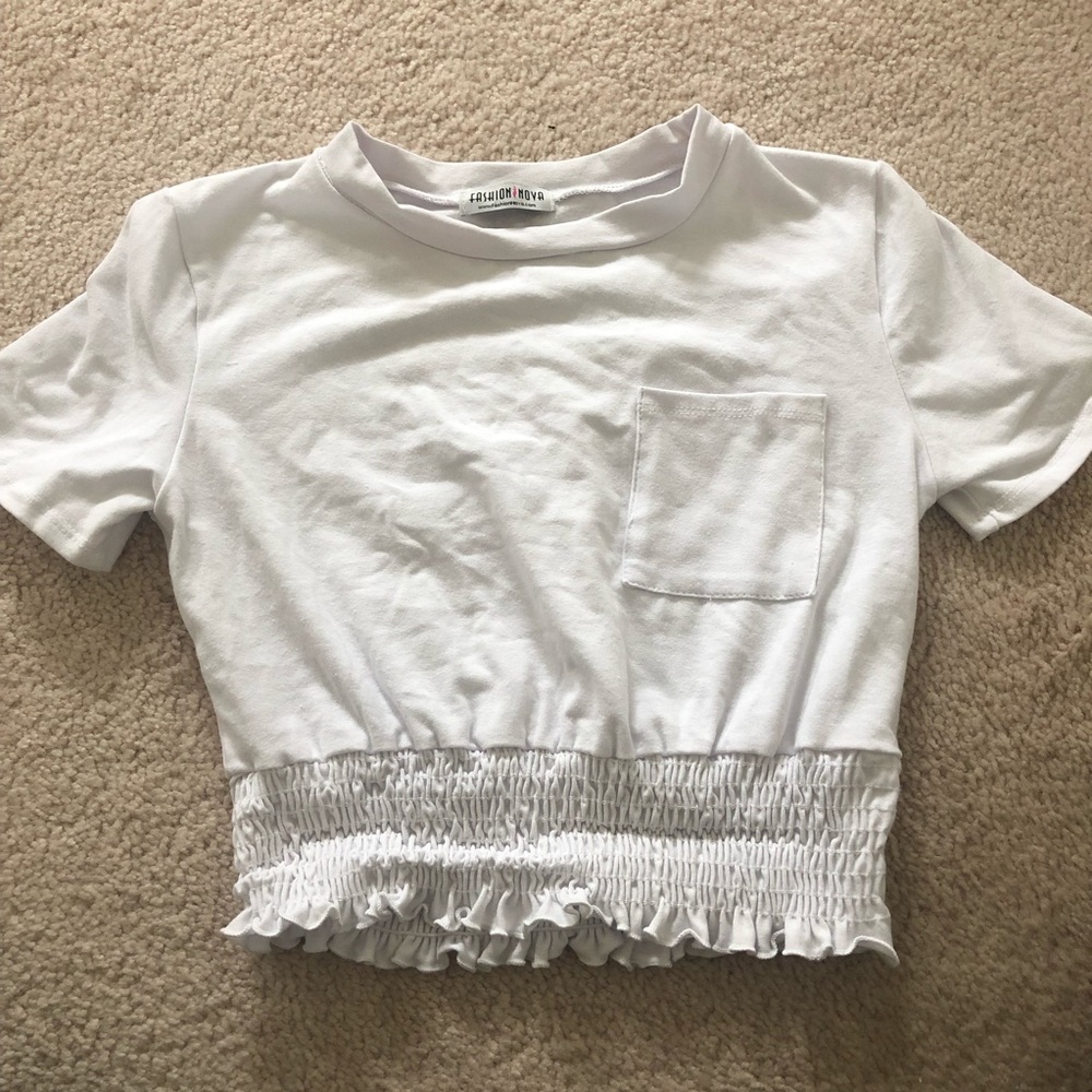 Fashion Nova Adorya Front Pocket Tee